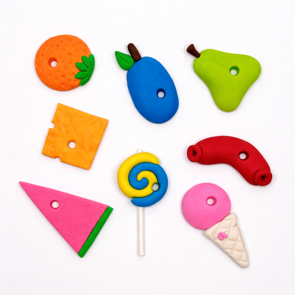 Fondant Food Items Very Hungry Caterpillar Inspired 